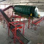 Completing the installation of the belts
